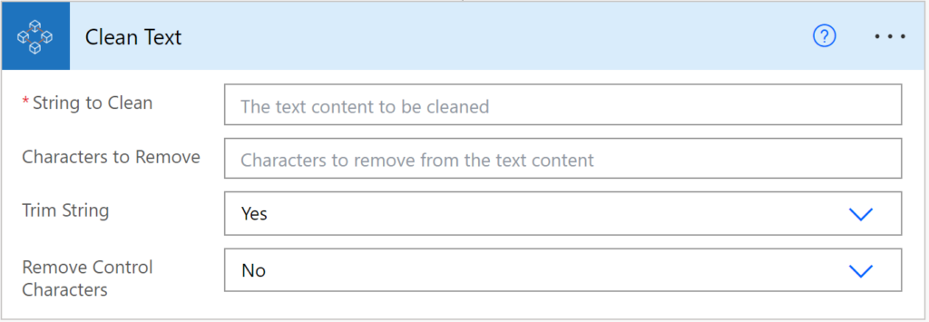 Image of Power Automate Action to Clean a String of unwanted characters.