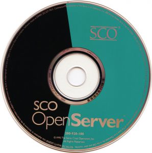Image of SCO Openserver 5.0.0 CD
