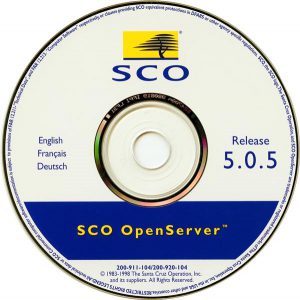 Image of SCO Openserver 5.0.5 CD