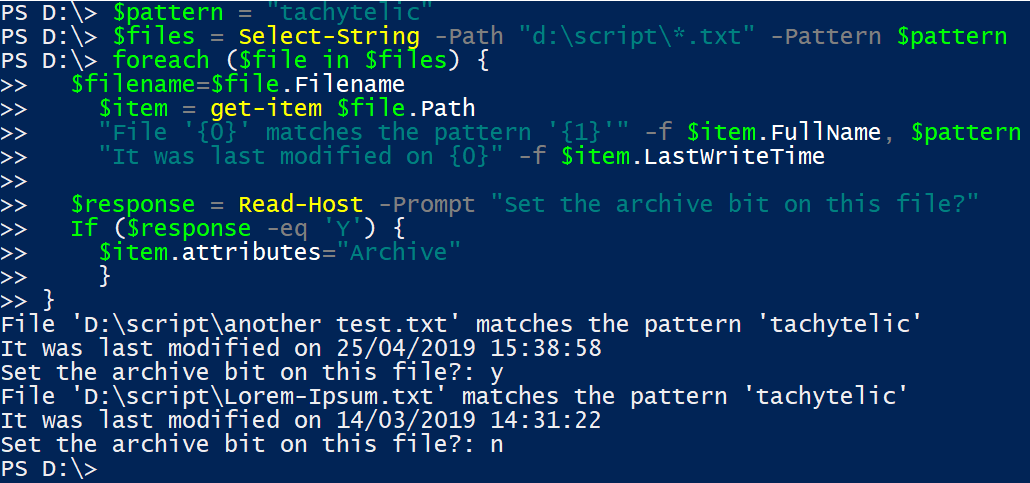 How To Grep With PowerShell