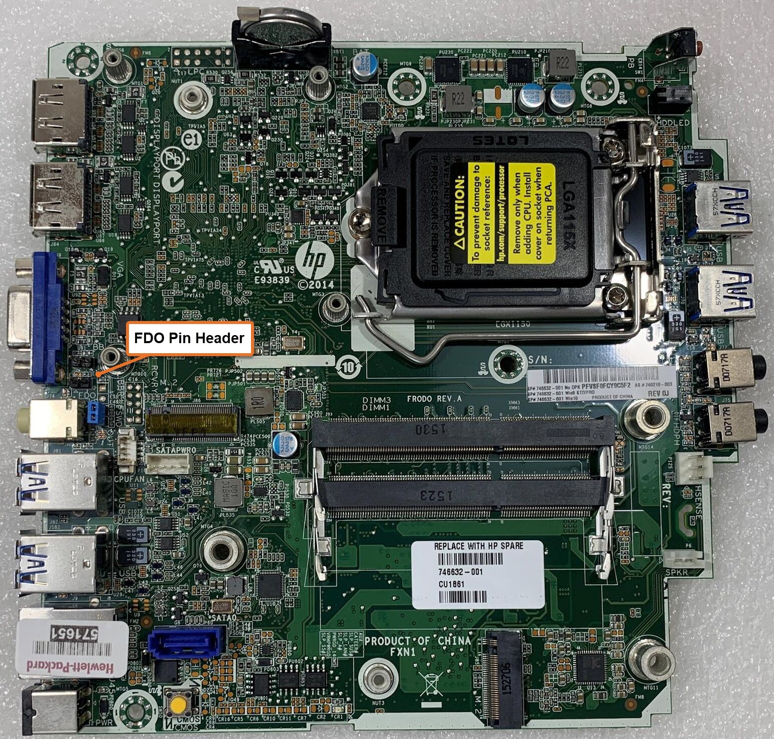 Mini PC HP EliteDesk 800 G1 USDT Core i7-4770 RAM 16Go SSD 2To