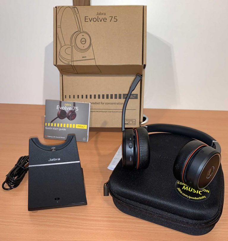 Fixing Headset overload with the Jabra Evolve 75 wireless