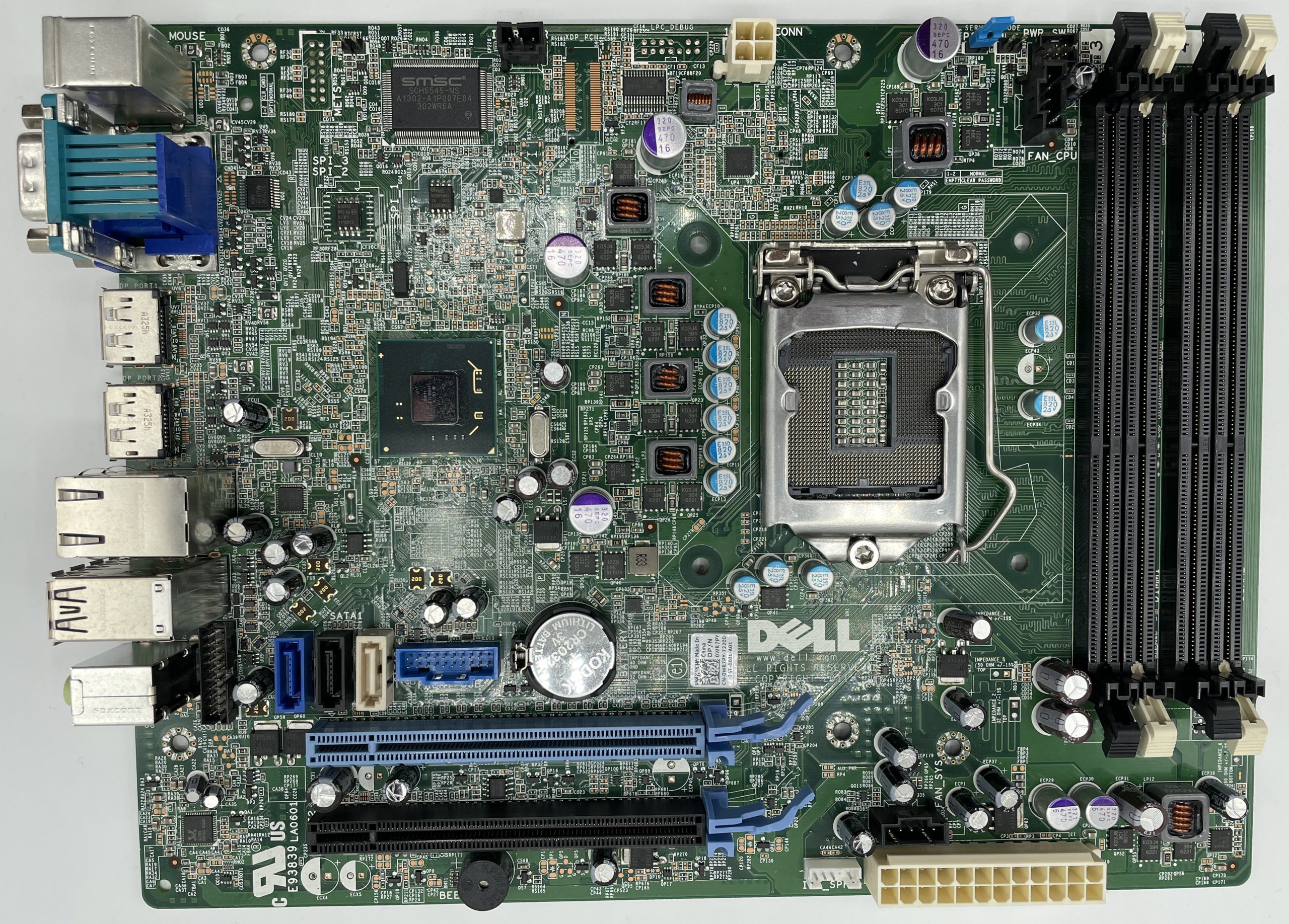 what motherboard does dell use