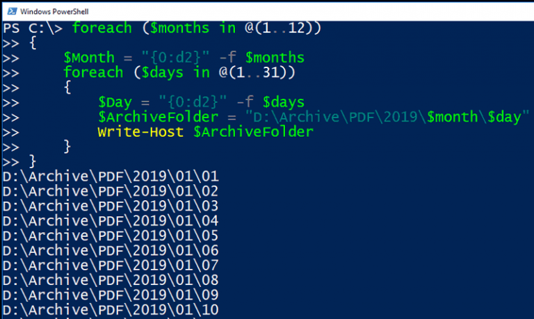 How To Format A Variable With Leading Zeros In Powershell 